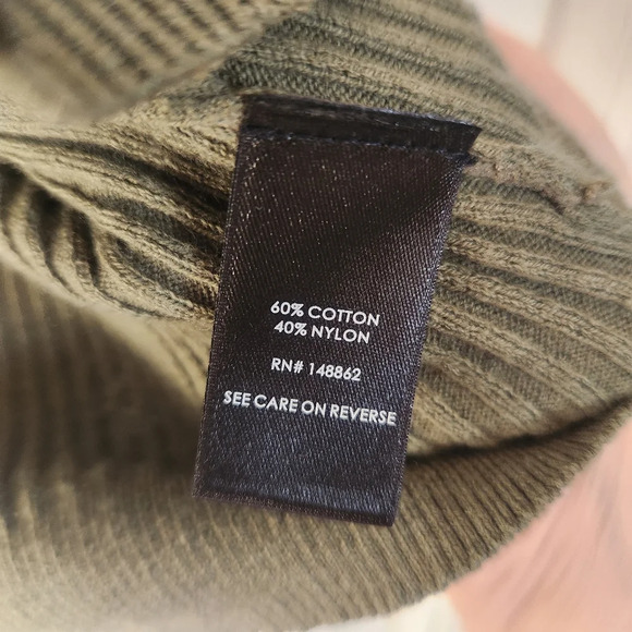 TORRID Cardigan Tie-Front Ribbed Sweater in Olivine - Size 1 (14/16) - Picture 10 of 12